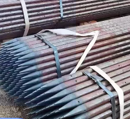 钦州超前小导管预埋钢管出尖打孔焊倒刺无缝焊管厂